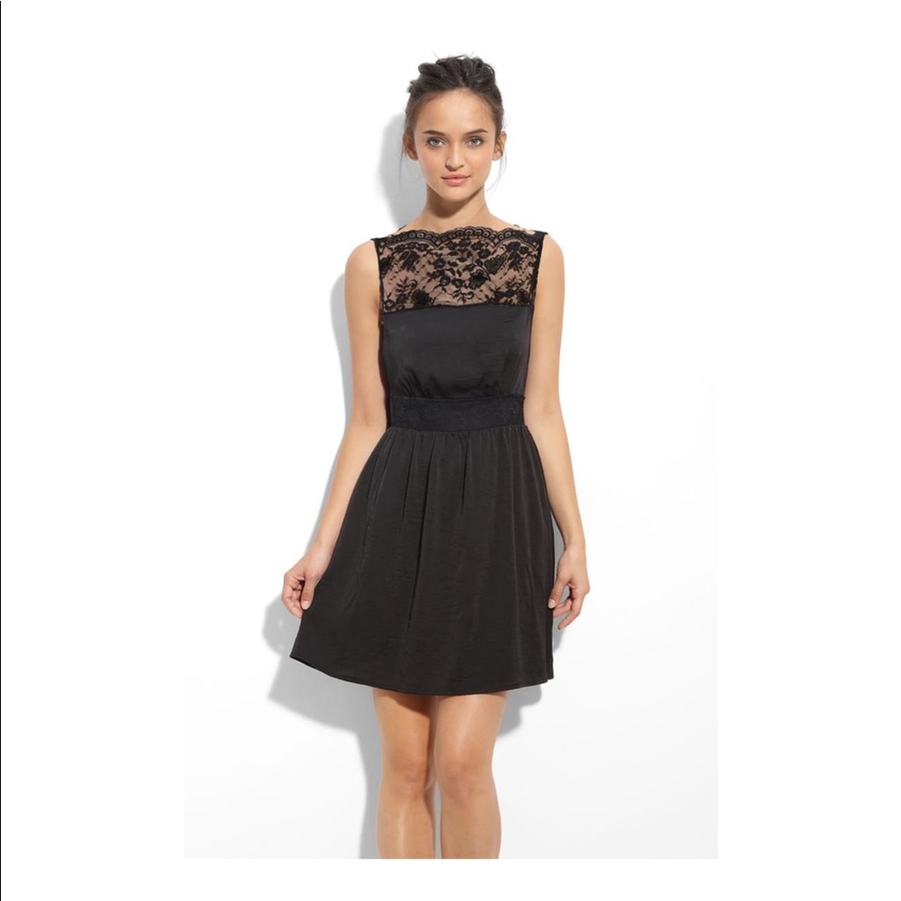 Little Black Lace Dress Tea for Two